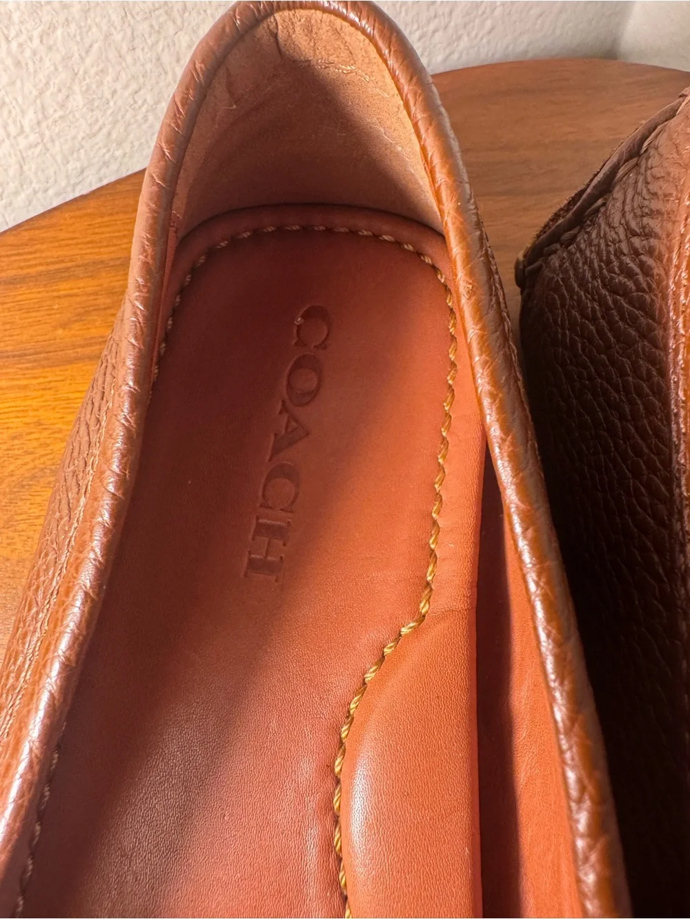 Coach Crosby Driver Loafers Size 8.5